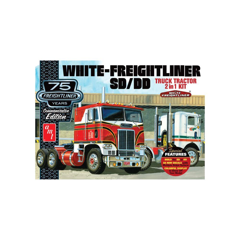 AMT 1:25 White Freightliner 2-In-1