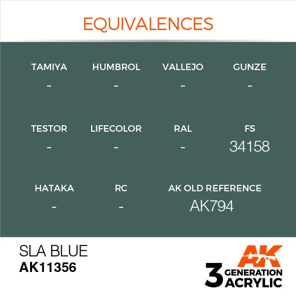 AK Interactive Acrylic Sla Blue