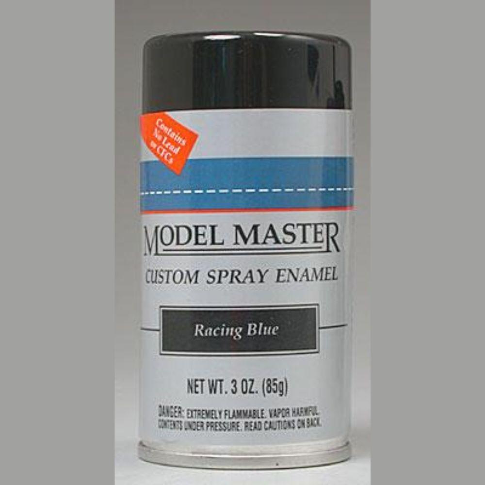 Model Master Racing Blue Enamel 85Gm Spray