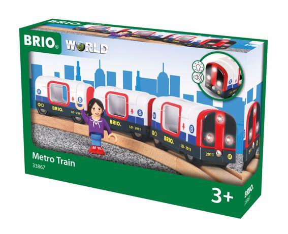 BRIO Metro Train w Sound & Lights