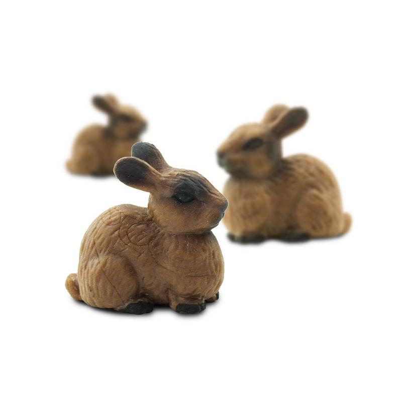 Safari Ltd Rabbits Good Luck Minis