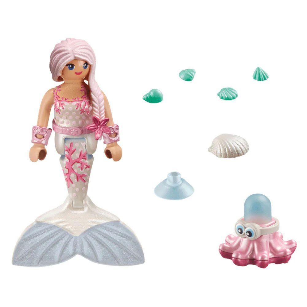 Playmobil Mermaid with Water Spray Octopus