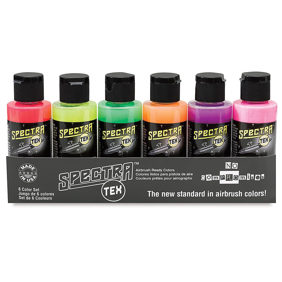 Badger SPECTRA-TEX 6 Neon Set (2oz)