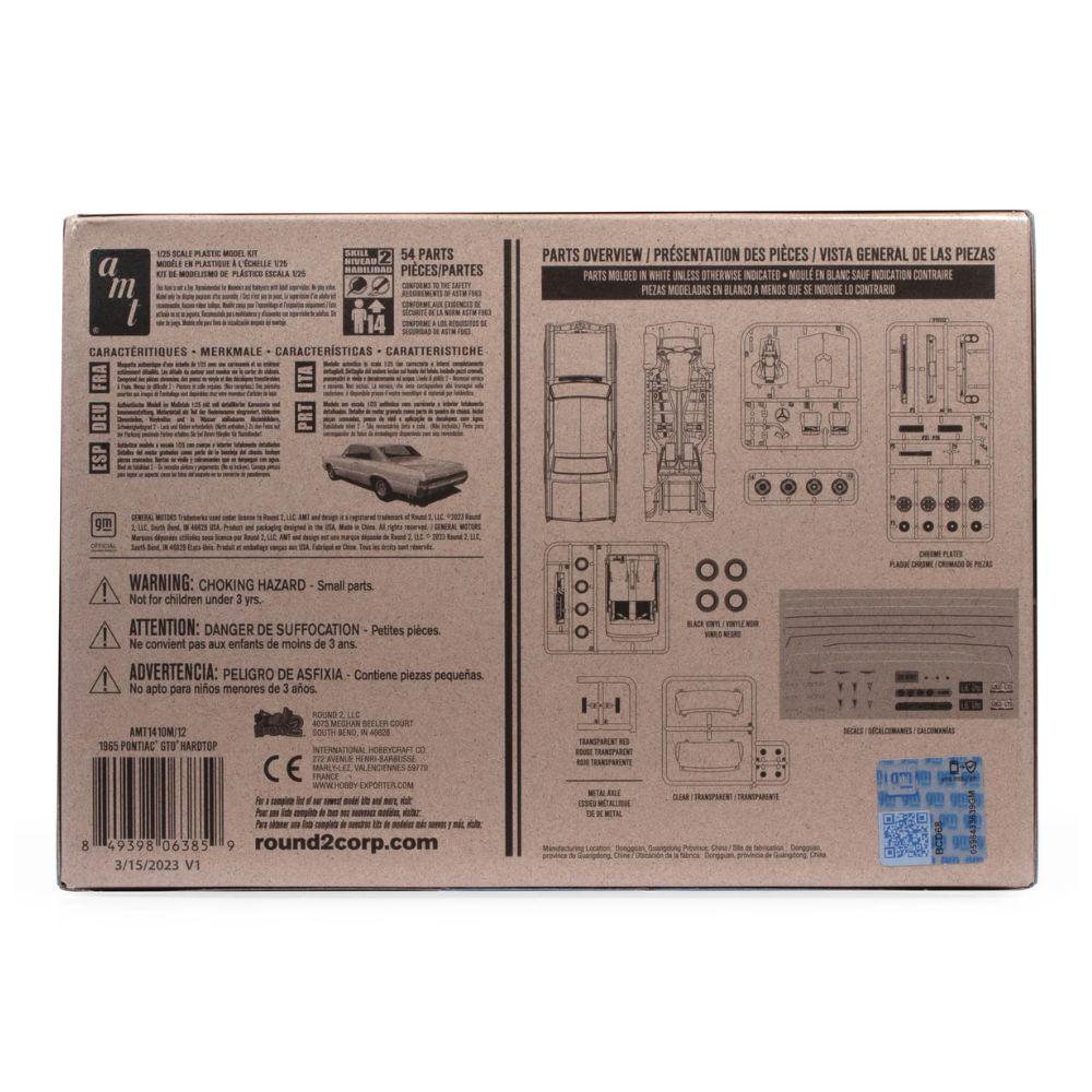 AMT 1:25 1965 Pontiac GTO Hardtop Craftsman Plus