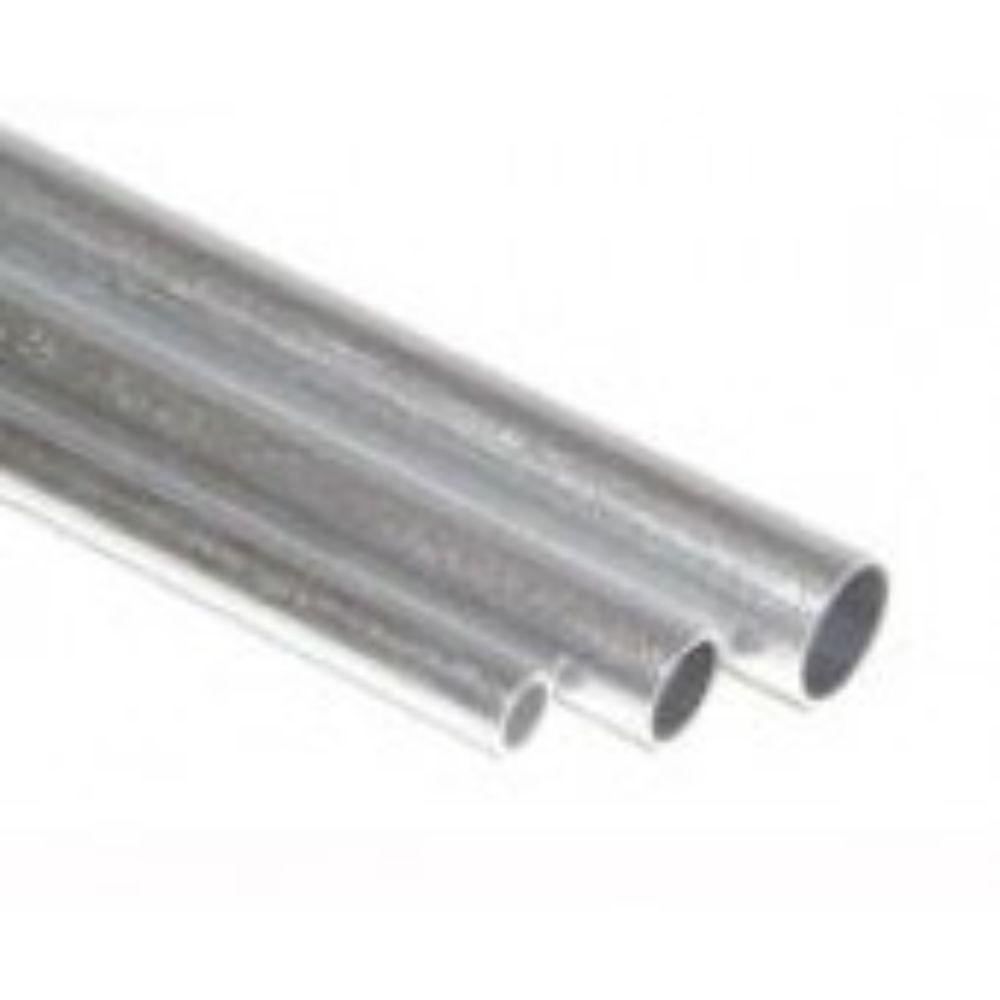 KS Metals Aluminum Tube 10Mm Odx.45Mm Wall-3Pcs