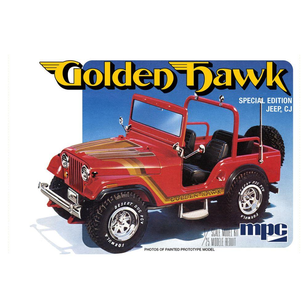 MPC 1:25 1981 Jeep CJ5 Golden Hawk