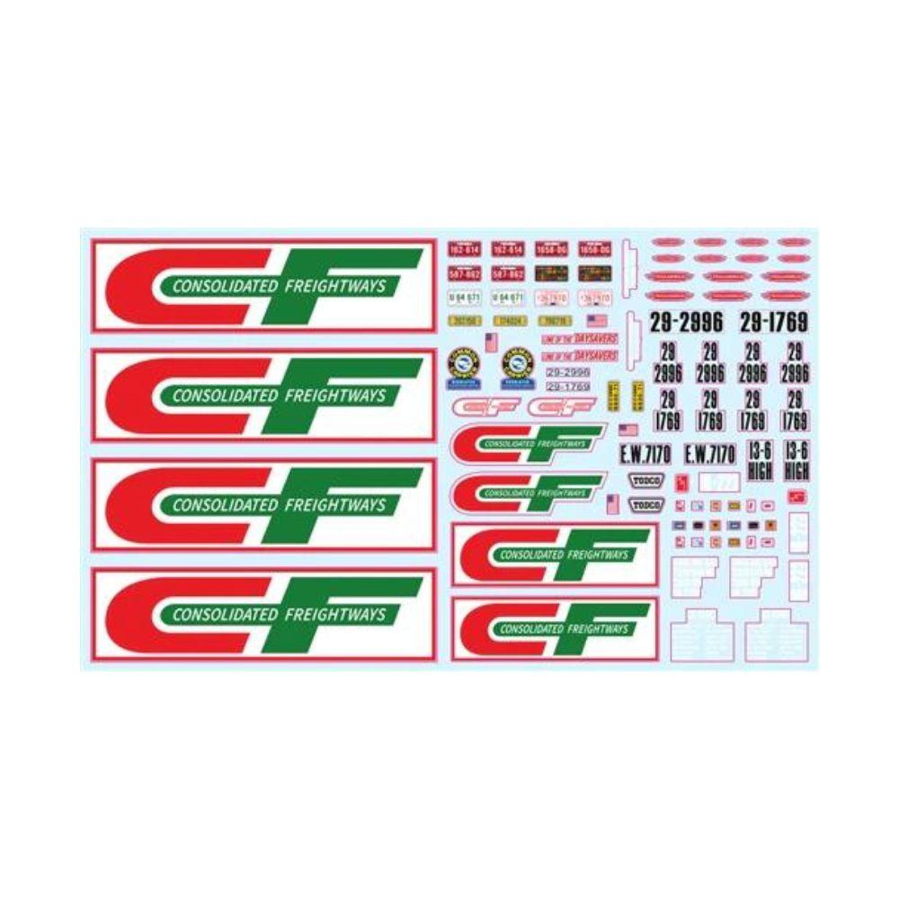 AMT 1:25 Double Header Tandem Van Trailers