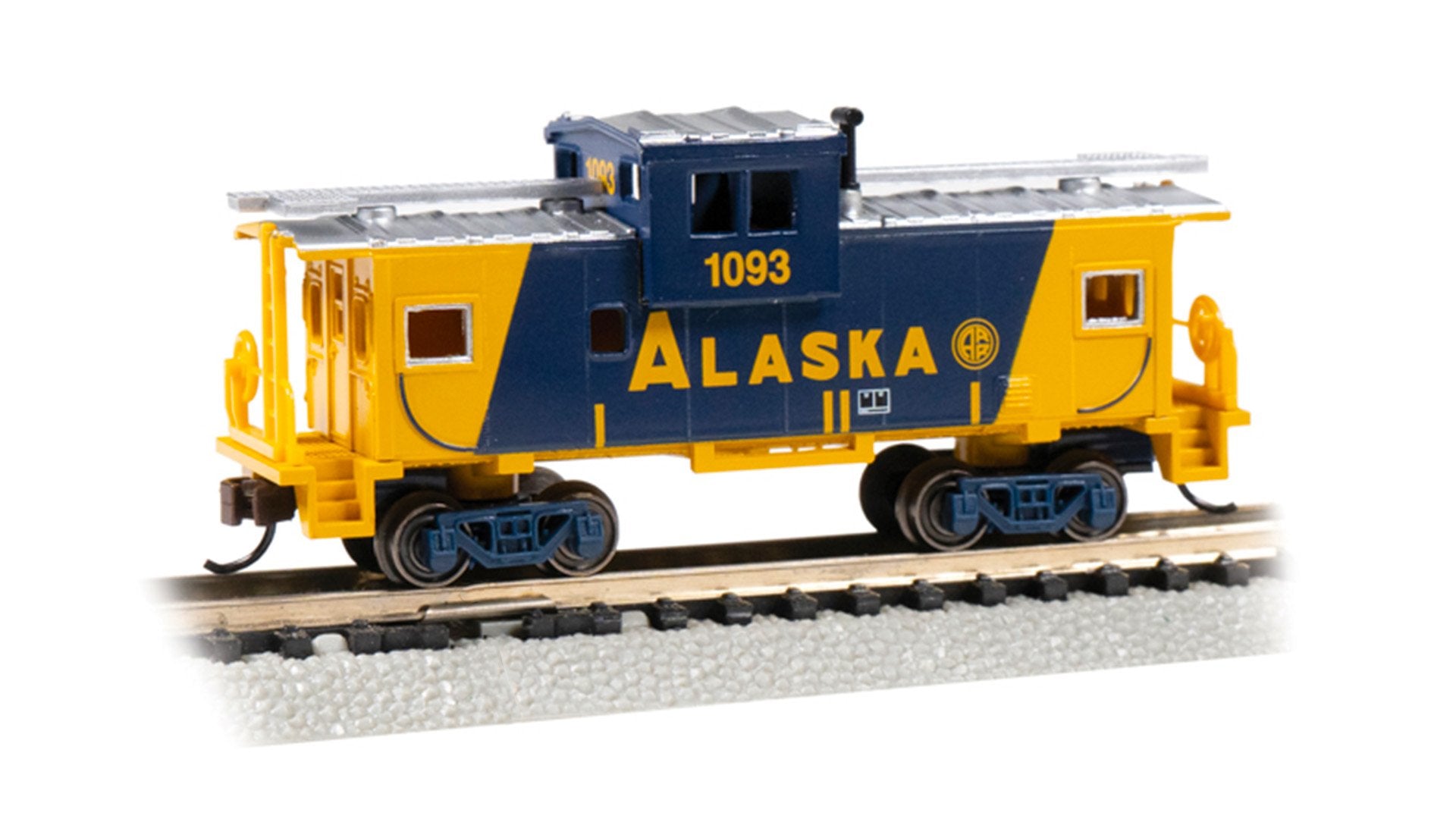 Bachmann Alaska #1093, 36ft Wide VisionCaboose, N Scale