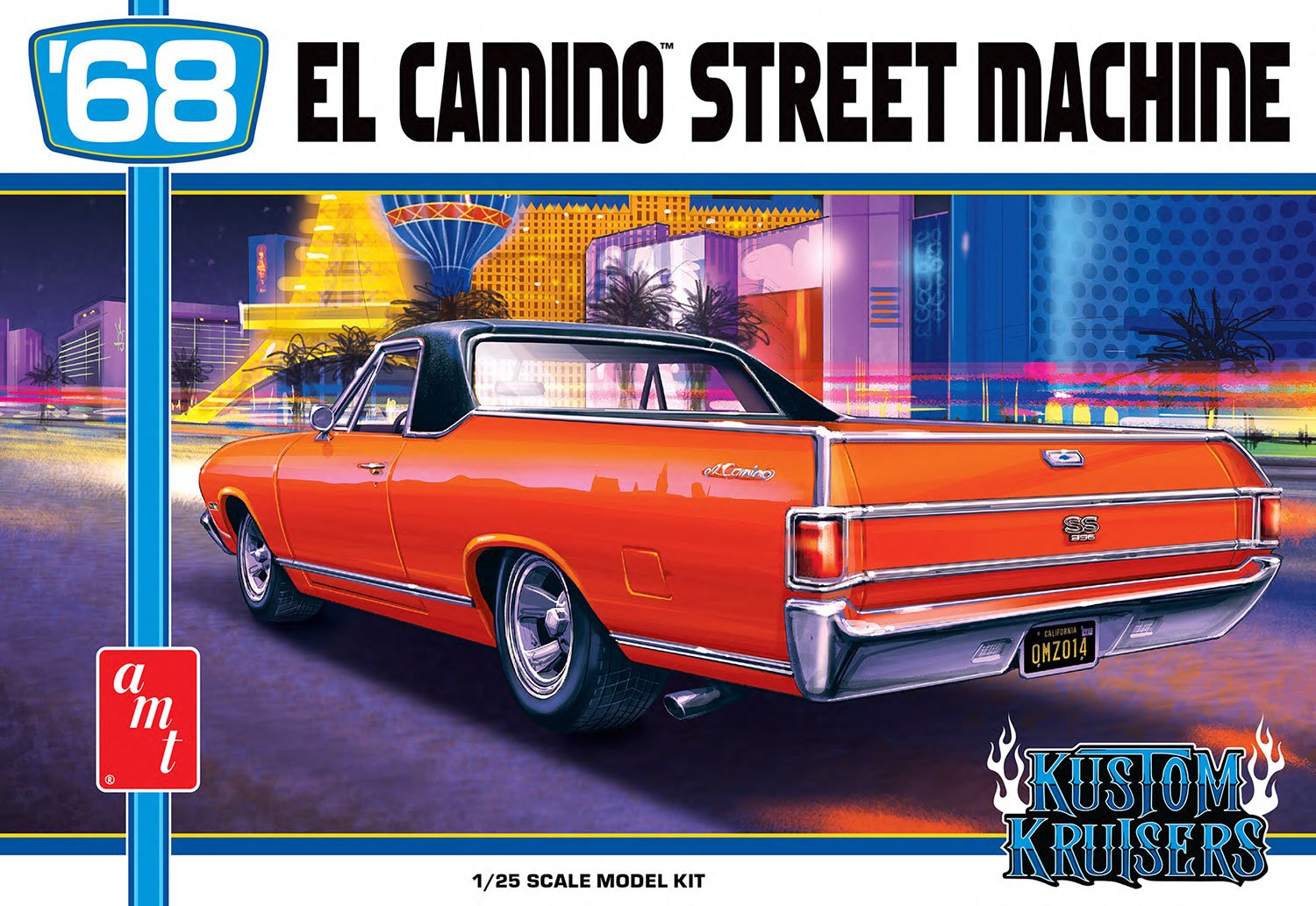 AMT 1:25 1968 Chevy El Camino Street Machine