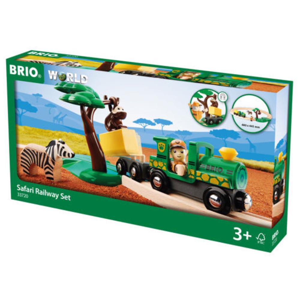 BRIO Safari Railway Set