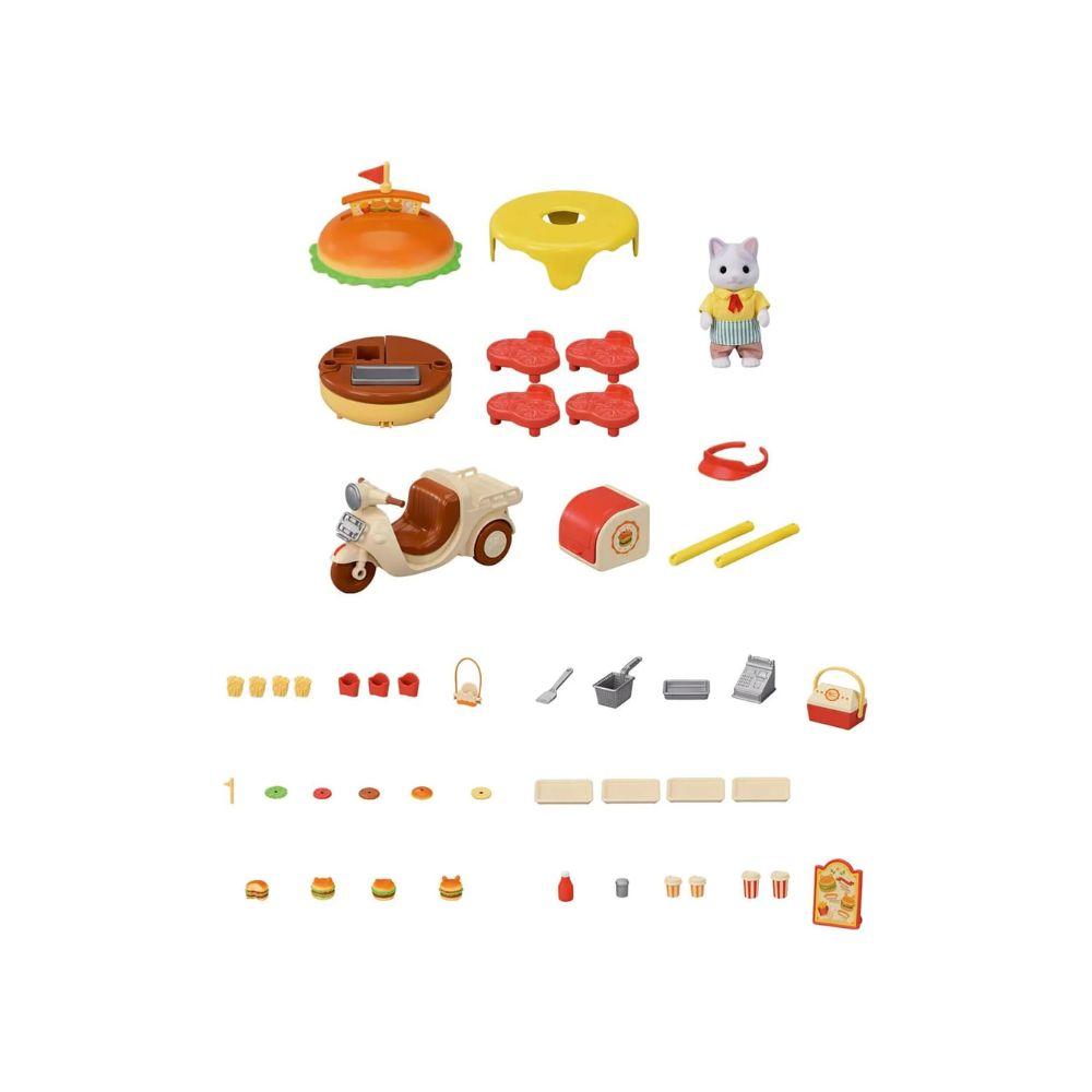 Sylvanian Families Hamburger Stand