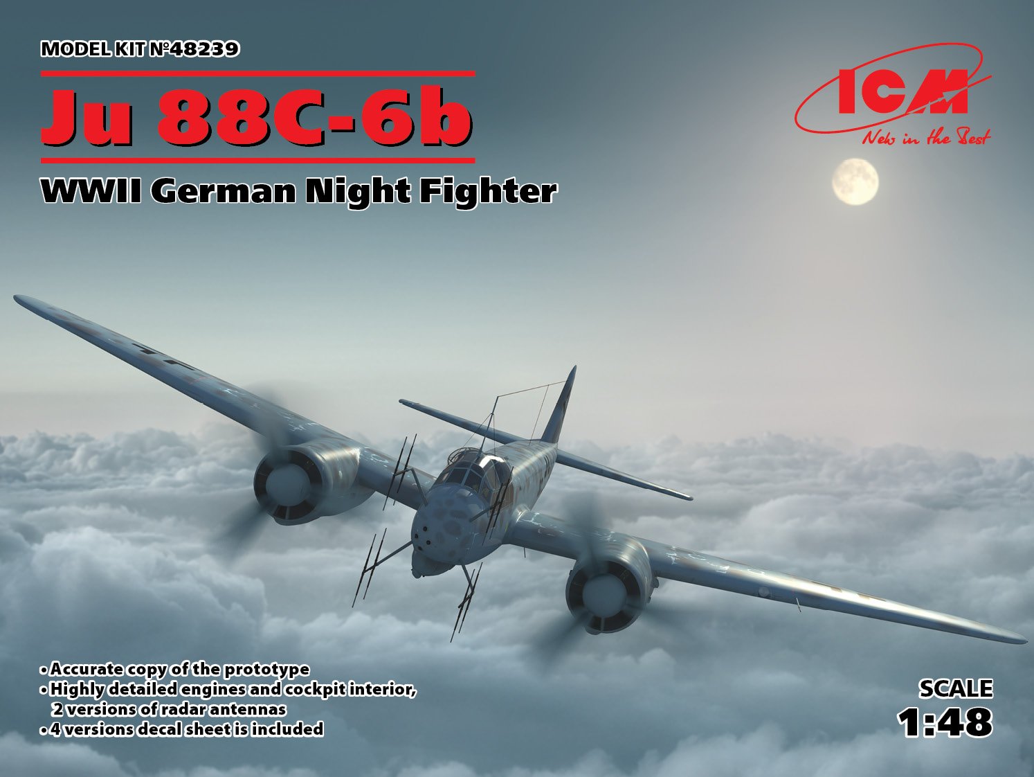 ICM 1:48 Ju 88C-6B