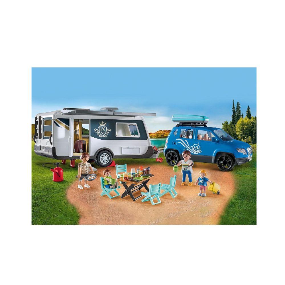 Playmobil Caravan With Car