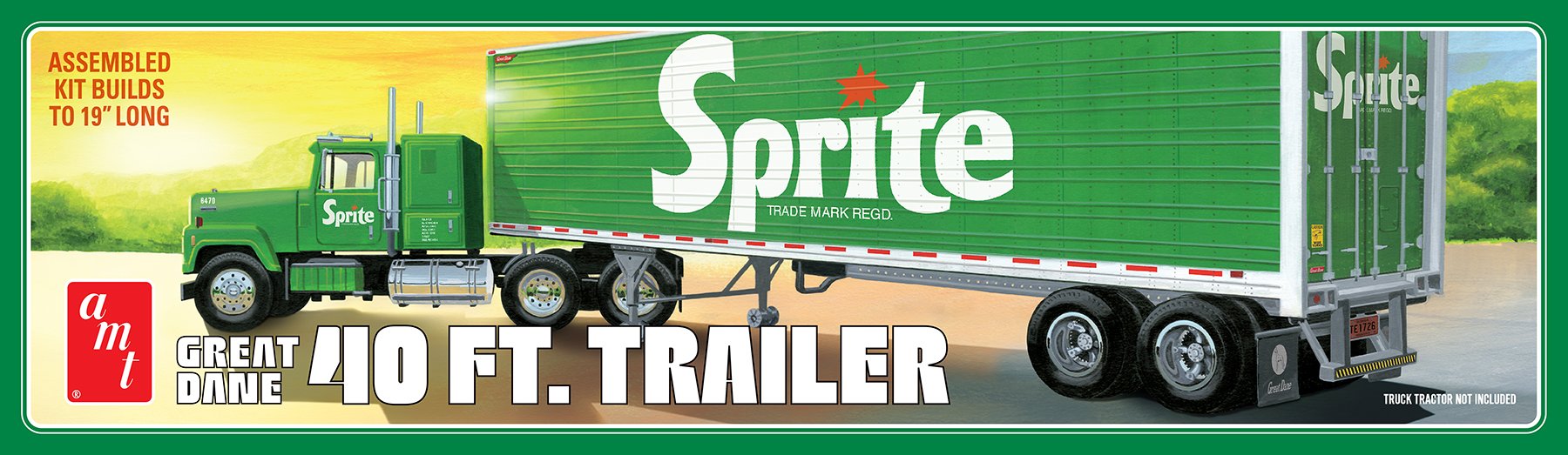 AMT 1:25 Great Dane Dry Goods Trailer Sprite