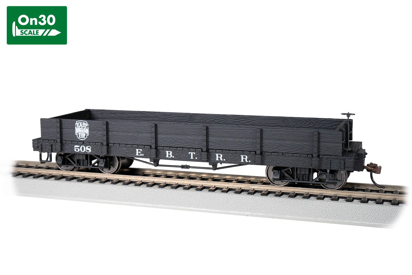 Bachmann East Broad Top Wood Gondola Spectrum. On30