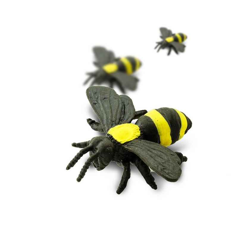 Safari Ltd Bumble Bees Good Luck Minis