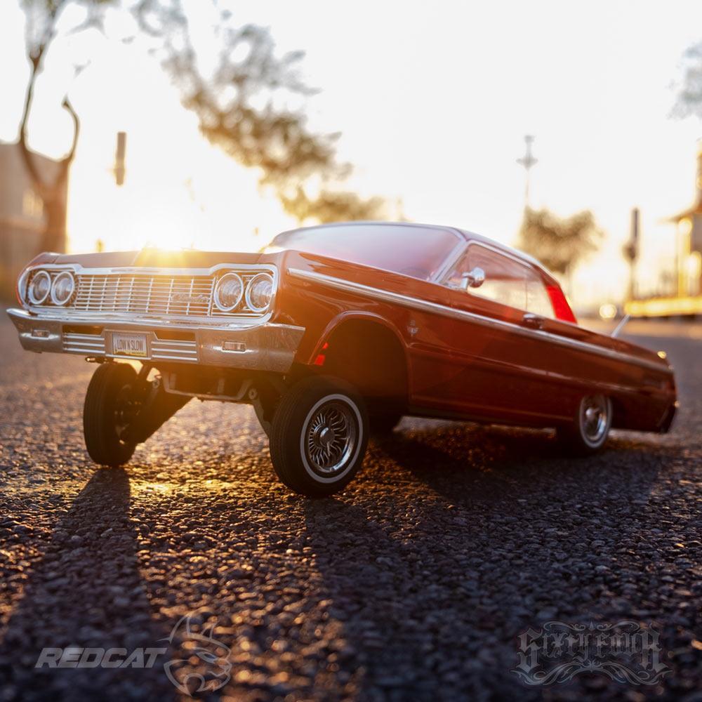 Redcat 1;10 SixtyFour Chevrolet Impala 2WD, Hopping Lowrider, Purple