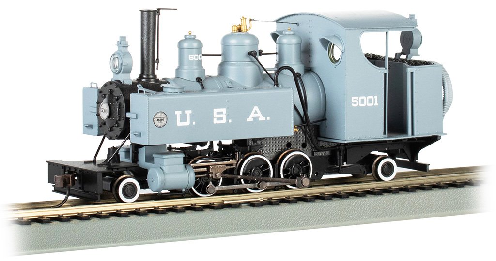 Bachmann USA #5001 2-6-2T Baldwin Class10 Trench Loco W/DCC/Snd. On30