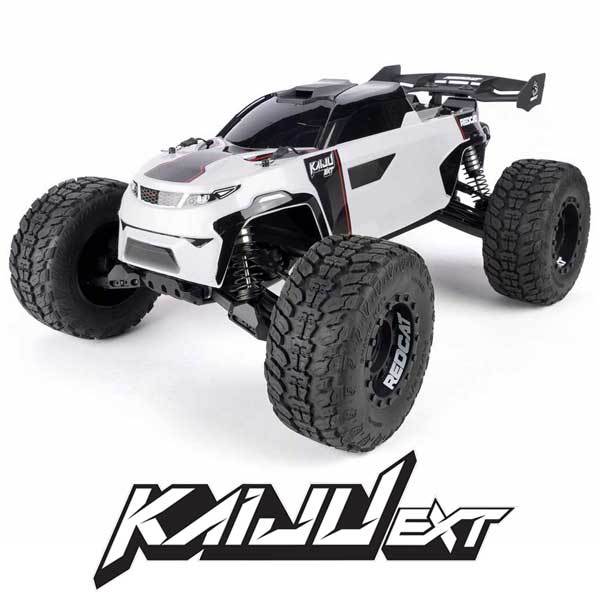 Redcat 1:8 Kaiju EXT 6S 4WD Monster Truck, Brushless RTR 2.4Ghz, White