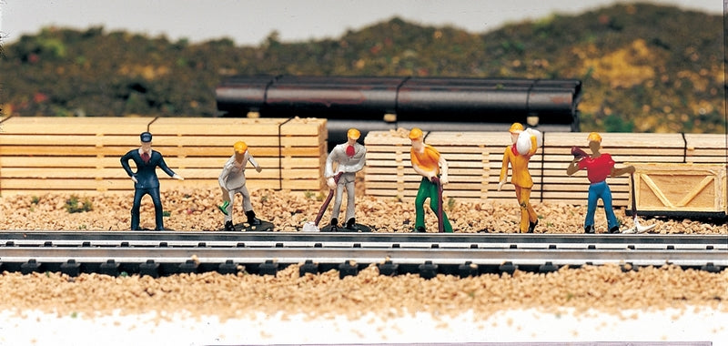 Bachmann Train Work Crew, (6 pcs), HO Scale