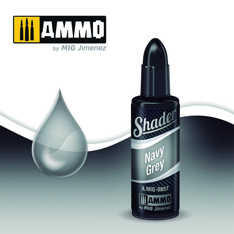 Ammo Shader Navy Grey 10ml