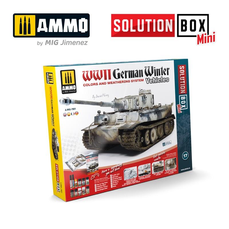 Ammo Solution Box Mini #17 WWII German Winter Vehicles