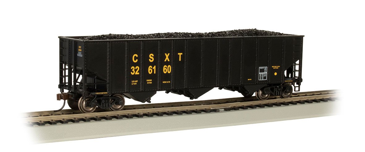 Bachmann CSX #326160 Bethlehem Steel 100Ton 3-Bay Hopper. HO Scale