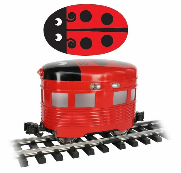 Bachmann Ladybug Eggliner Powered TrackVehicle/Indoor/Outdoor G Scale