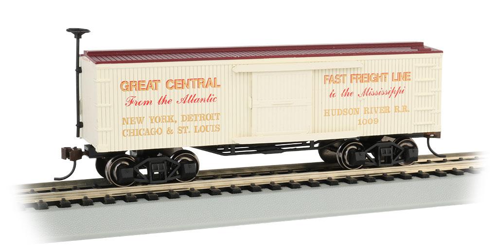 Bachmann NYCentral & Hudson Railroad OldTime Boxcar, HO Scale