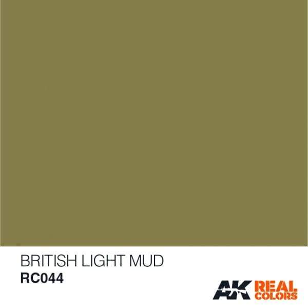 AK Interactive Real Colours British Light Mud 10ml