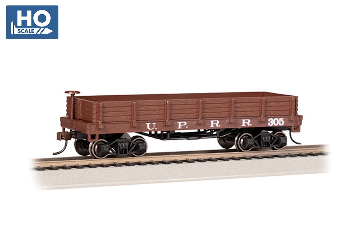 Bachmann Union Pacific RR #305 Old TimeGondola. HO Scale