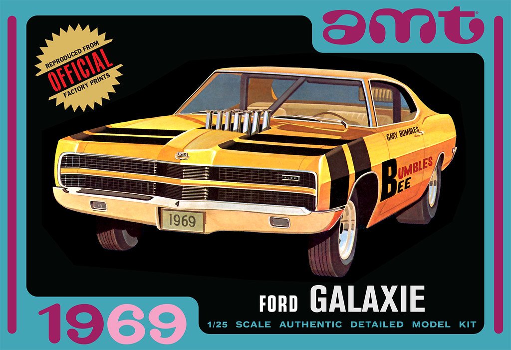 AMT 1:25 1969 Ford Galaxie Hardtop