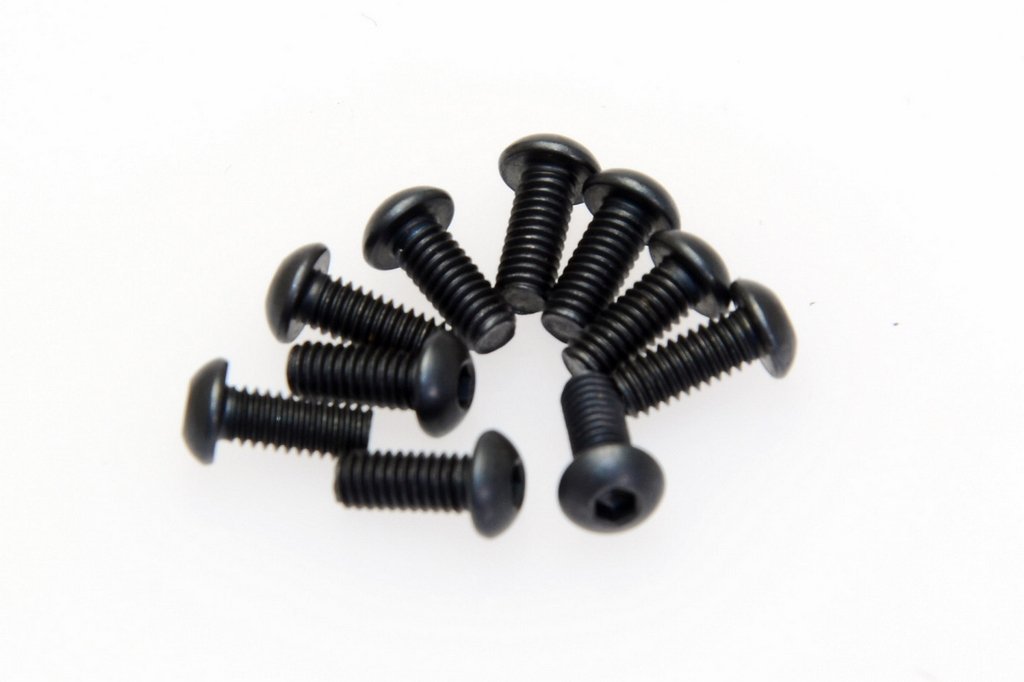 Cen Racing M2.5x6mm Button Head Hex Socket Screw (10pcs)