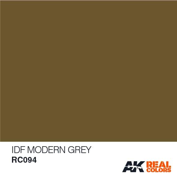 AK Interactive Real Colours Idf Sinai Grey Since 1990  10ml