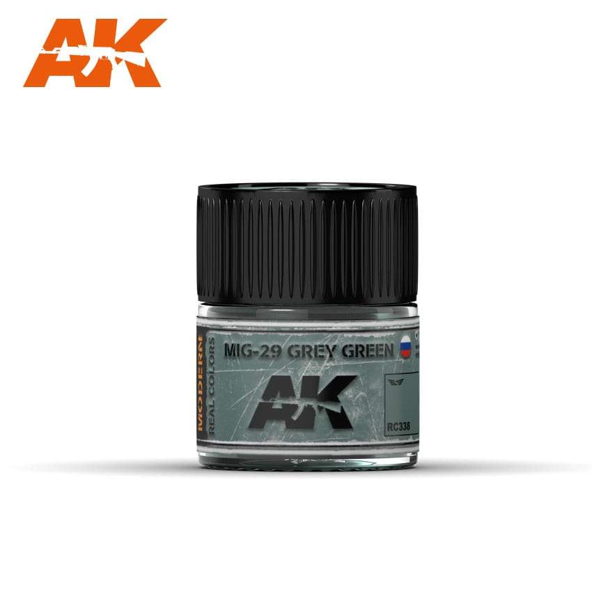 AK Interactive Real Colours Mig-29 GreyGreen 10ml