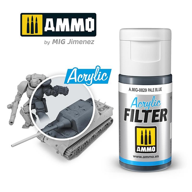 Ammo Acrylic Filter Pale Blue