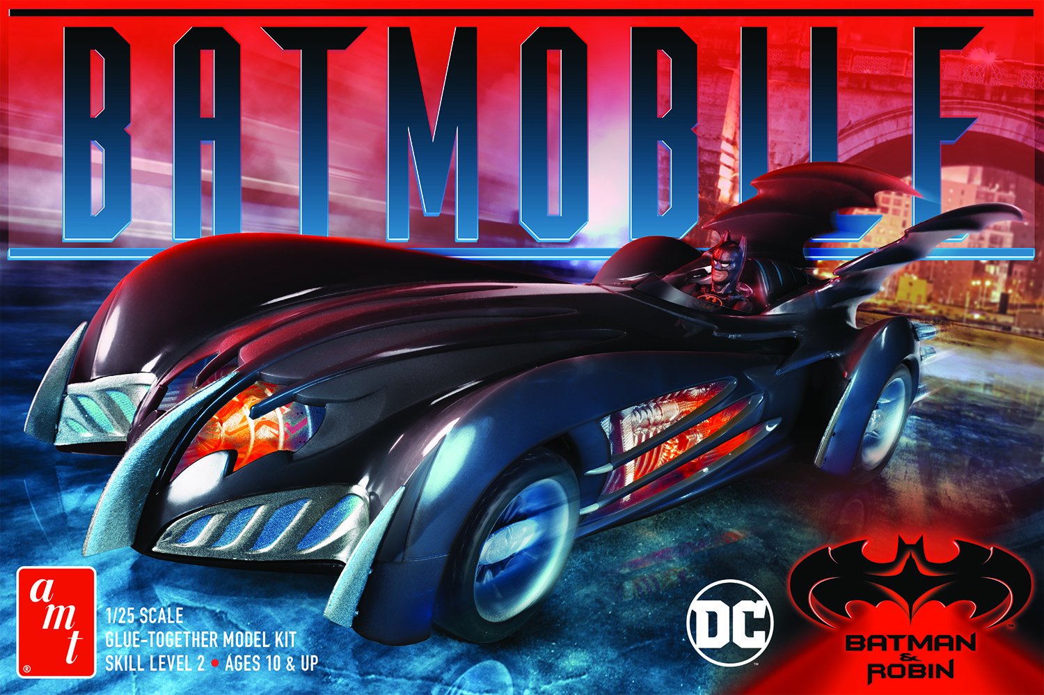 AMT 1:25 Batman and Robin Movie Batmobile