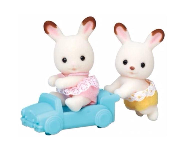 Sylvanian Families Chocolate Rabbit Twins