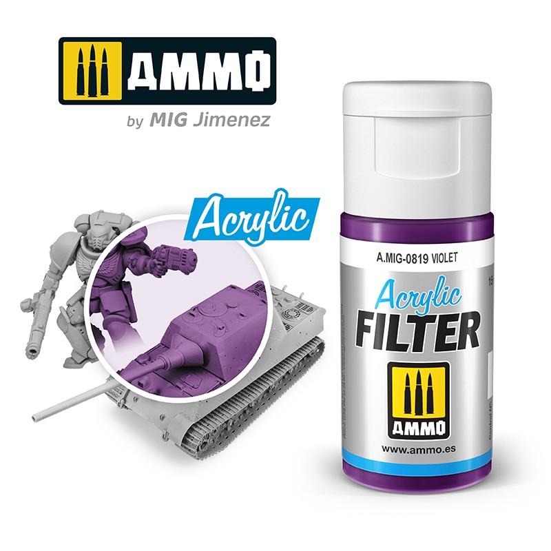 Ammo Acrylic Filter Violet