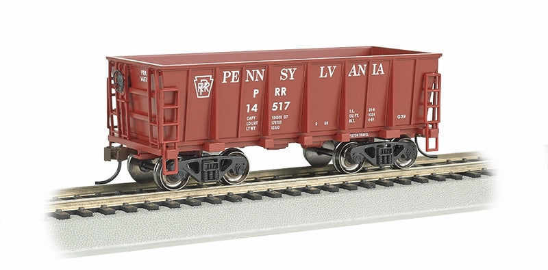 Bachmann Pennsylvania #14517 Ore Car, Tuscan. HO Scale