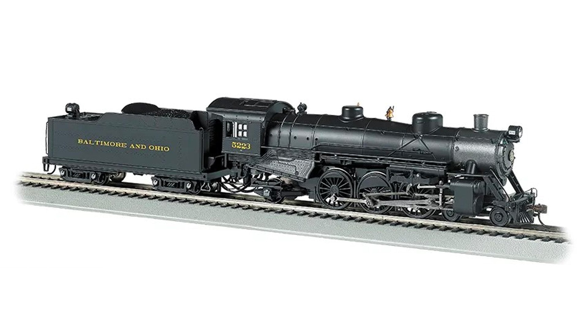 Bachmann Baltimore & Ohio #5223 USRA 4-6-2 Light Pacific Loco. HO