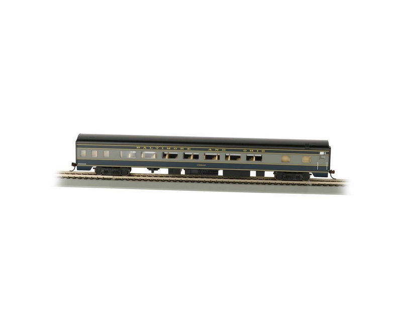 Bachmann Burlington and Ohio Smooth SideCoach with Lit Interior, HO