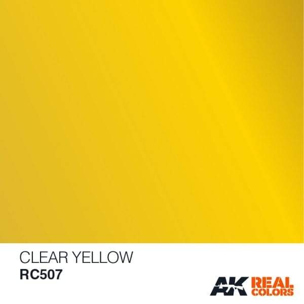 AK Interactive Real Colours Clear Yellow10ml