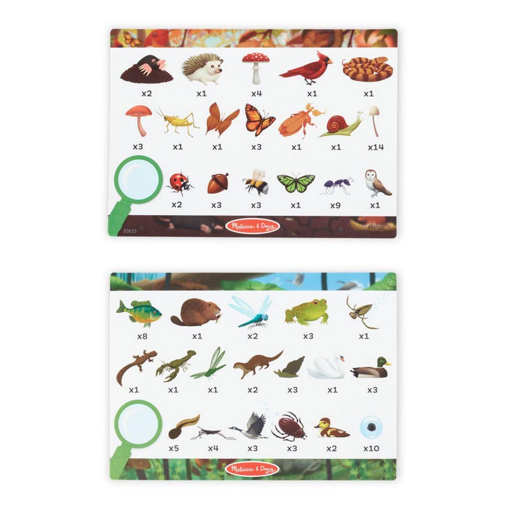 Melissa and Doug Let's Explore - DoubleSided Puzzle