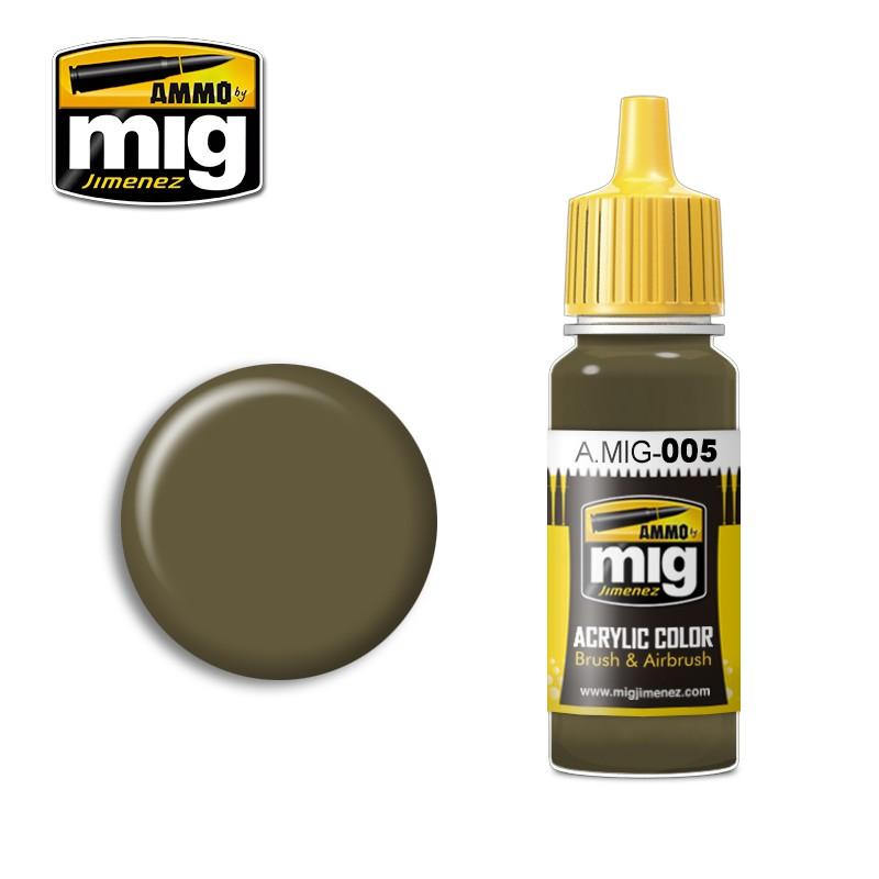 Ammo RAL 7008 Graugrün 17ml