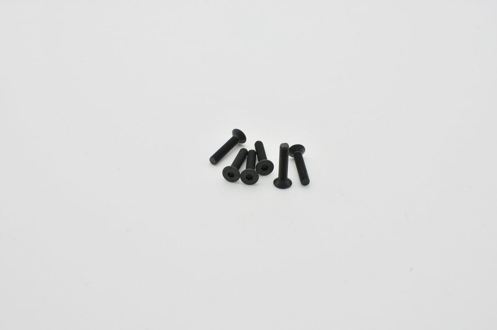 CEN Racing Flat Head Screws M3x15mm (6pcs)