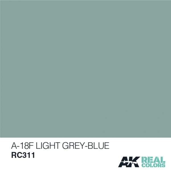 AK Interactive Real Colours A-18F LightGrey-Blue 10ml