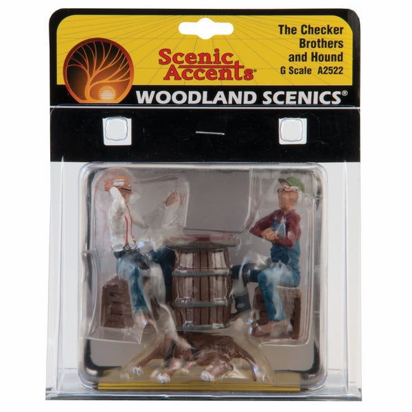 Woodland Scenics G Checker Brothers AndHound