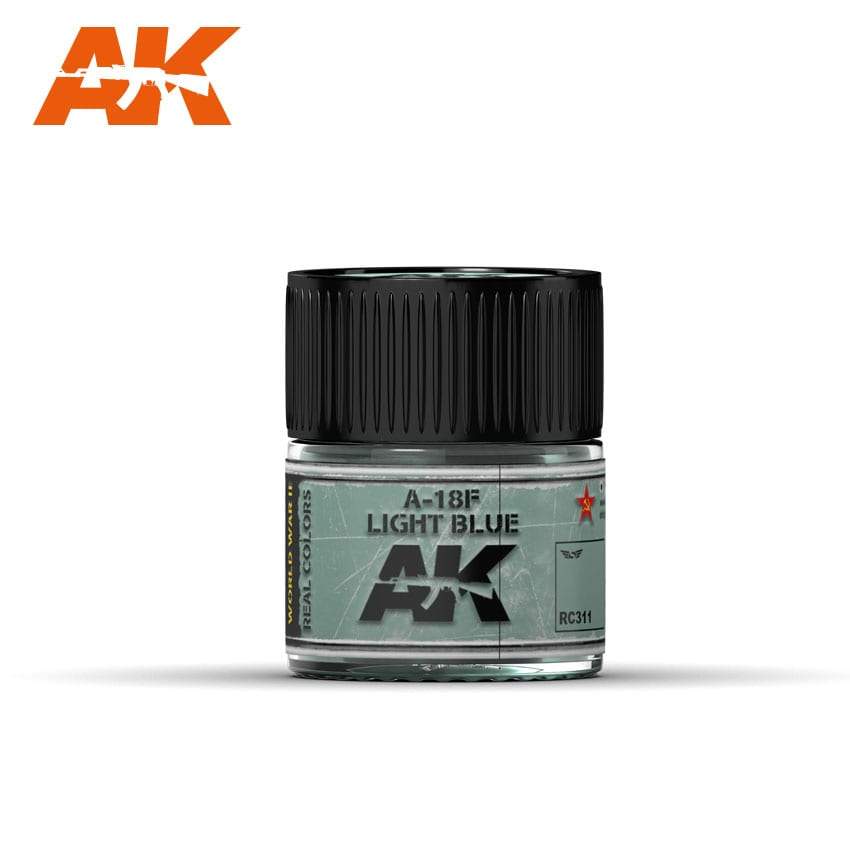 AK Interactive Real Colours A-18F LightGrey-Blue 10ml