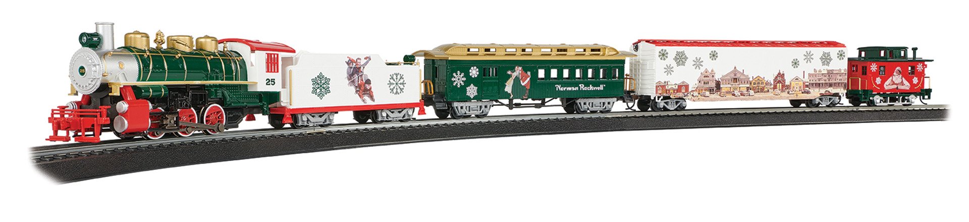 Bachmann Set, Norman Rockwell ChristmasExpress, HO Scale — HTDirect